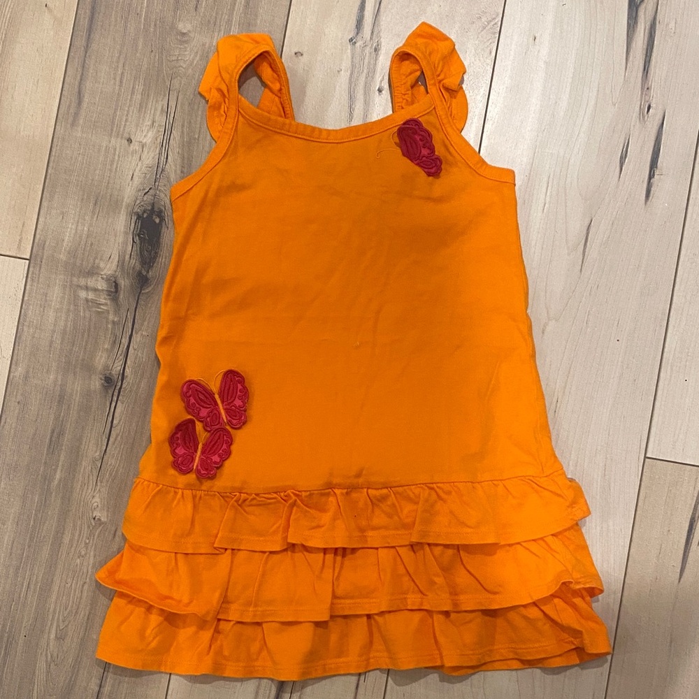 Crazy 8 Bright Orange dress size5/6